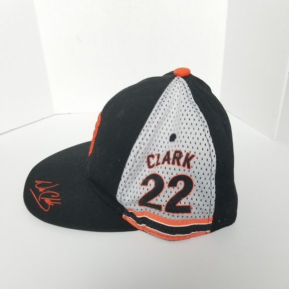 Will Clark Signature Picture Jersey Giants Hat - Picture 2 of 3